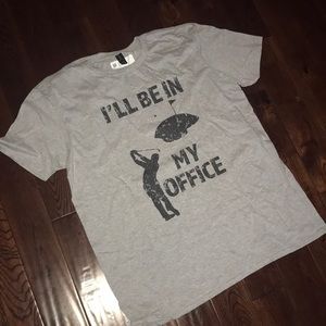 Heather Gray Golf T-shirt